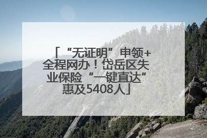 “无证明”申领+全程网办！岱岳区失业保险“一键直达”惠及5408人