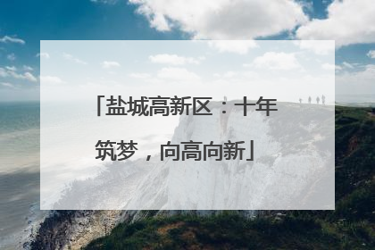 盐城高新区：十年筑梦，向高向新