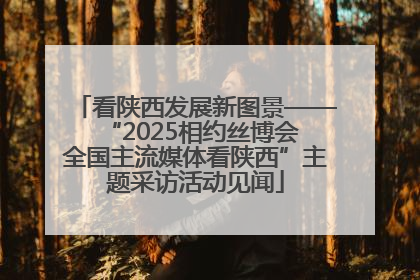 看陕西发展新图景——“2025相约丝博会 全国主流媒体看陕西”主题采访活动见闻