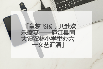 童梦飞扬，共赴欢乐盛宴——庐江县同大镇农林小学举办六一文艺汇演