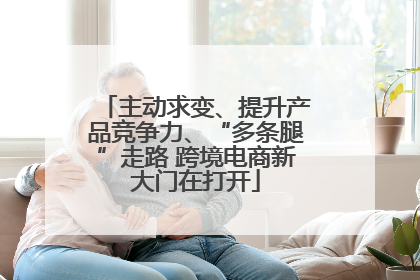 主动求变、提升产品竞争力、“多条腿”走路 跨境电商新大门在打开