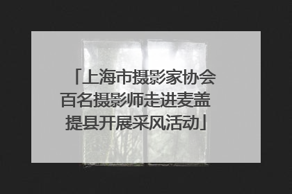 上海市摄影家协会百名摄影师走进麦盖提县开展采风活动