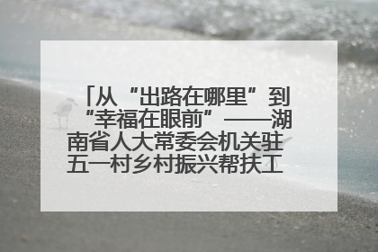 从“出路在哪里”到“幸福在眼前”——湖南省人大常委会机关驻五一村乡村振兴帮扶工作队书写振兴答卷