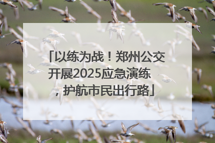 以练为战！郑州公交开展2025应急演练，护航市民出行路