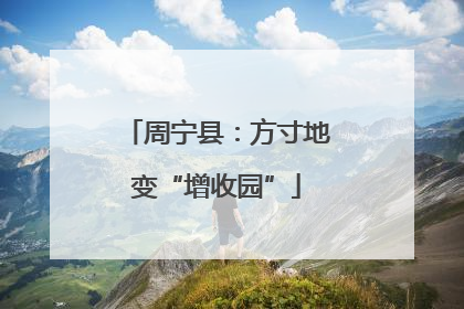 周宁县：方寸地变“增收园”