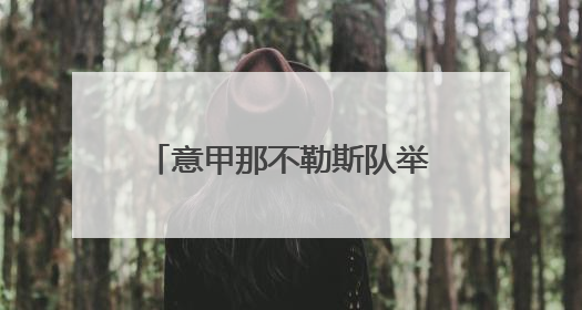意甲那不勒斯队举行冠军巡游庆典