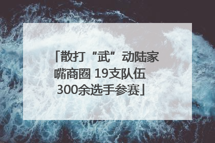 散打“武”动陆家嘴商圈 19支队伍300余选手参赛