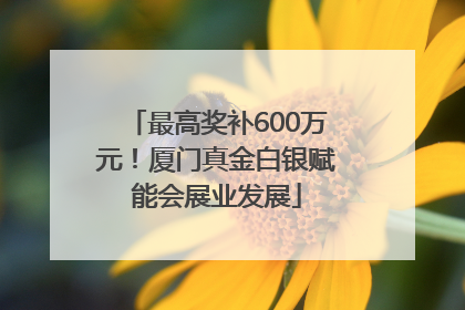 最高奖补600万元！厦门真金白银赋能会展业发展
