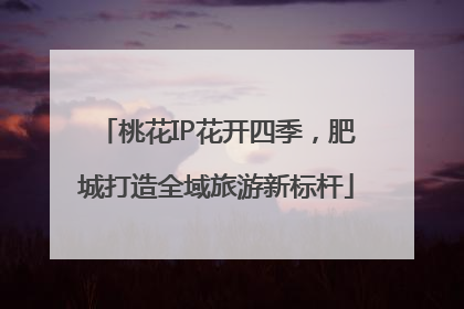 桃花IP花开四季，肥城打造全域旅游新标杆