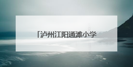 泸州江阳通滩小学：以评促改强根基 素质质量再提升