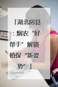 湖北房县：烟农“好帮手”解锁植保“新姿势”