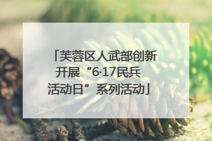 芙蓉区人武部创新开展“6·17民兵活动日”系列活动