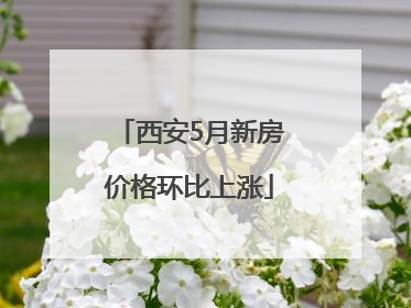 西安5月新房价格环比上涨