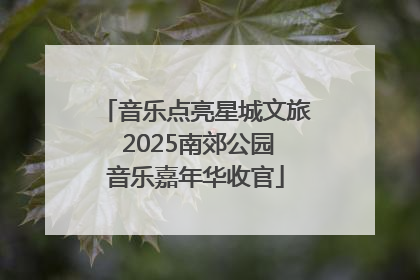 音乐点亮星城文旅 2025南郊公园音乐嘉年华收官
