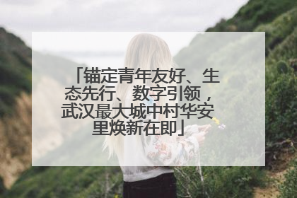 锚定青年友好、生态先行、数字引领，武汉最大城中村华安里焕新在即