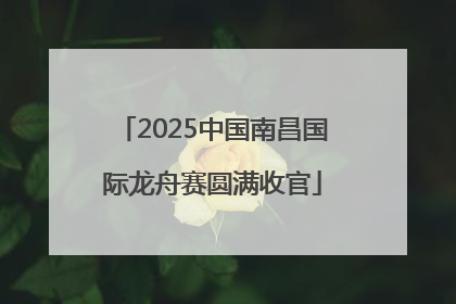 2025中国南昌国际龙舟赛圆满收官