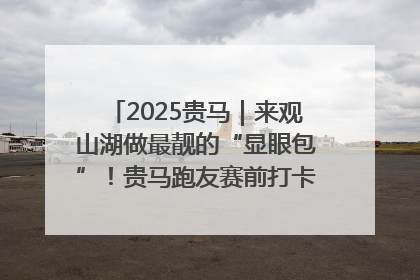 2025贵马｜来观山湖做最靓的“显眼包”！贵马跑友赛前打卡点燃奔跑热情