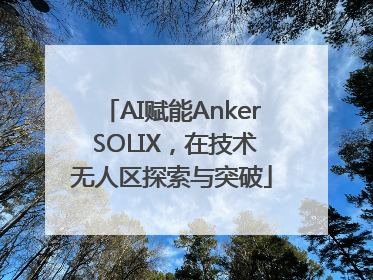AI赋能Anker SOLIX，在技术无人区探索与突破